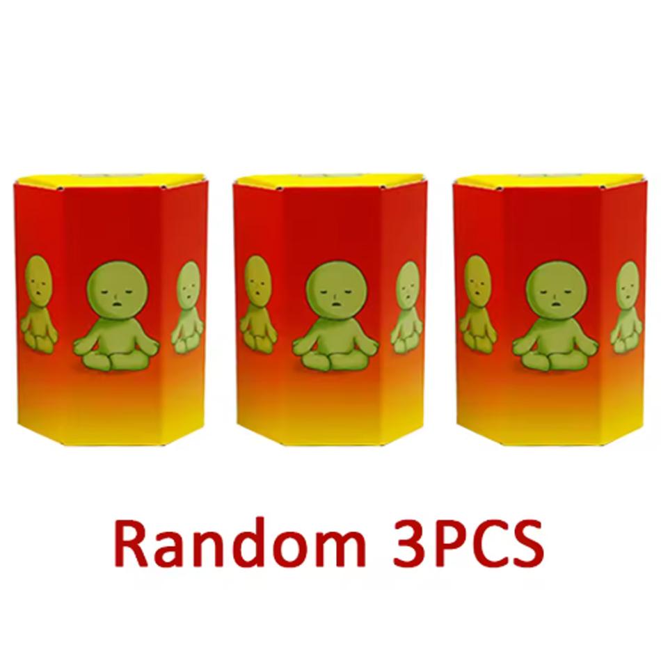 5 styles luminous green dolls mysterious box figures phone accessory doll collection birthday christma gift Bedroom decoration