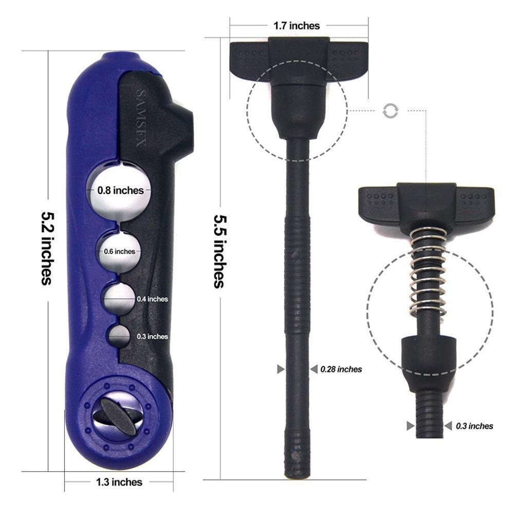 

Mini Portable Fishing Line Spooler Adjustable Fishing Rod Bobbin Reel Winder Tool for Various Sizes and Easy Line Wrapping синий