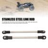 8Pcs Stainless Steel Link Rod 275mm Wheelbase Stainless Steel Link Rod Linkage Set for 1/10 RC Crawler Car
