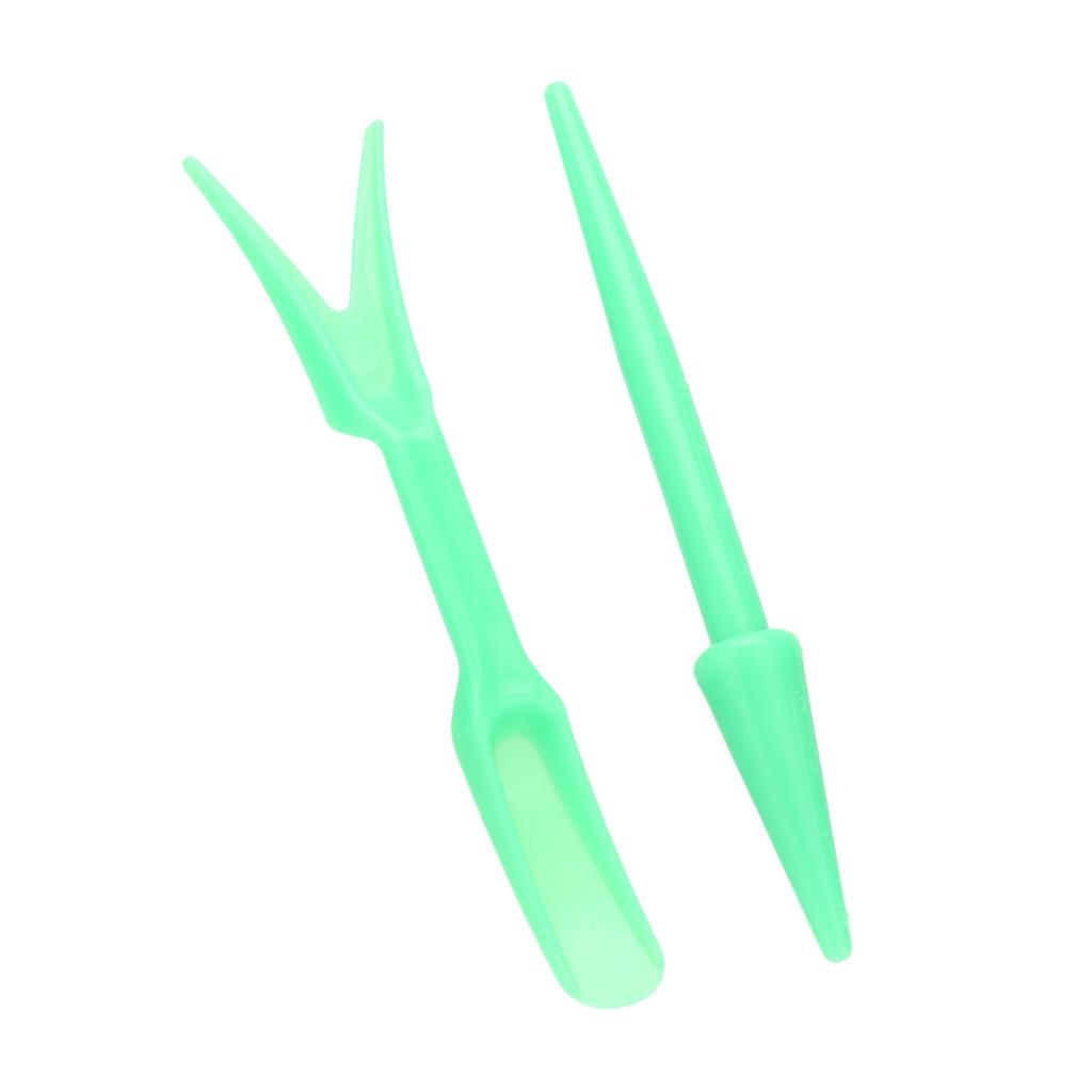 20Sets Small Seed Planter Strong Practicality Small Portable Comfortable to Use Seedling Remover for Vegetable