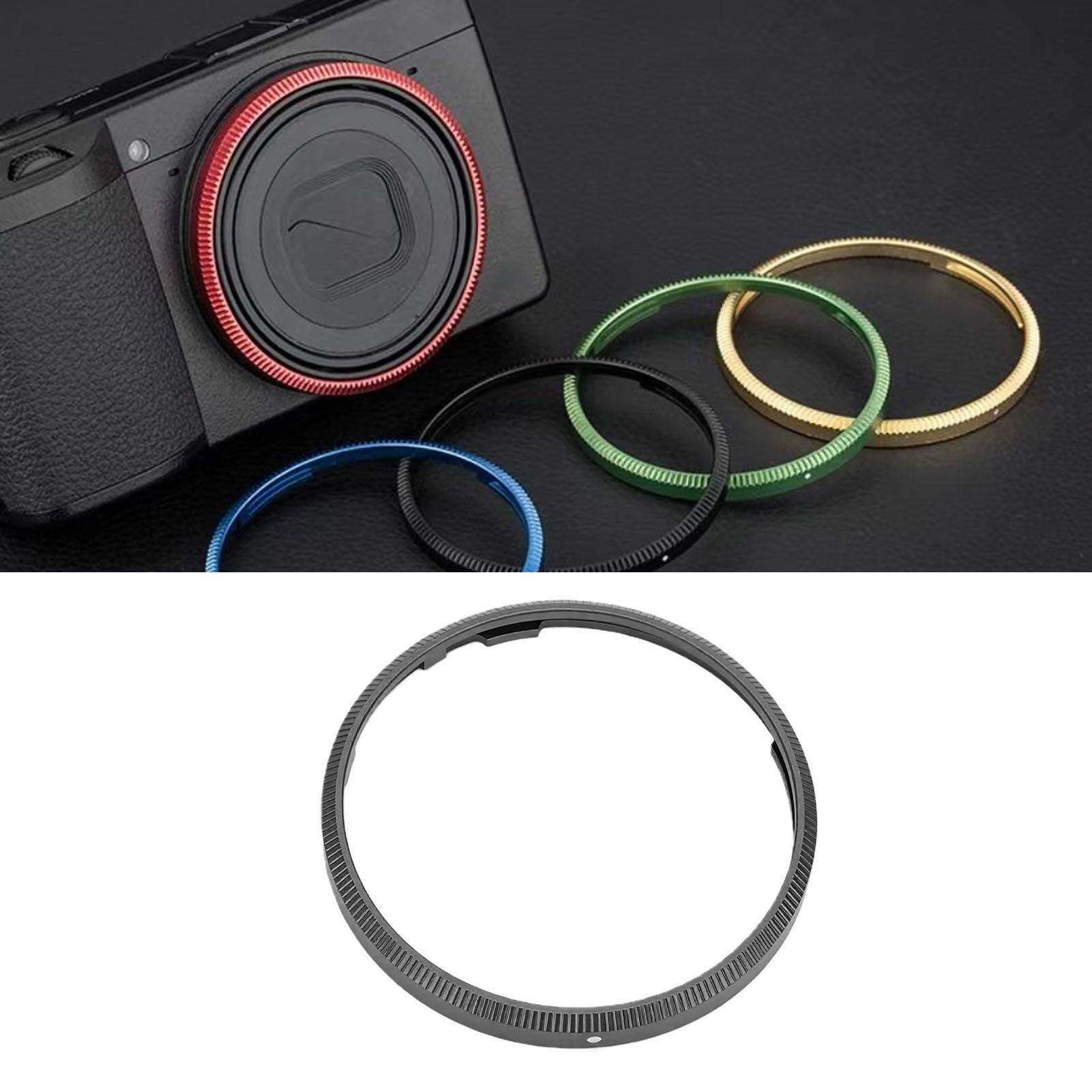 Metal Decorate   Fit for   GR3 Camera Aluminum Alloy Camera Lens Decoration