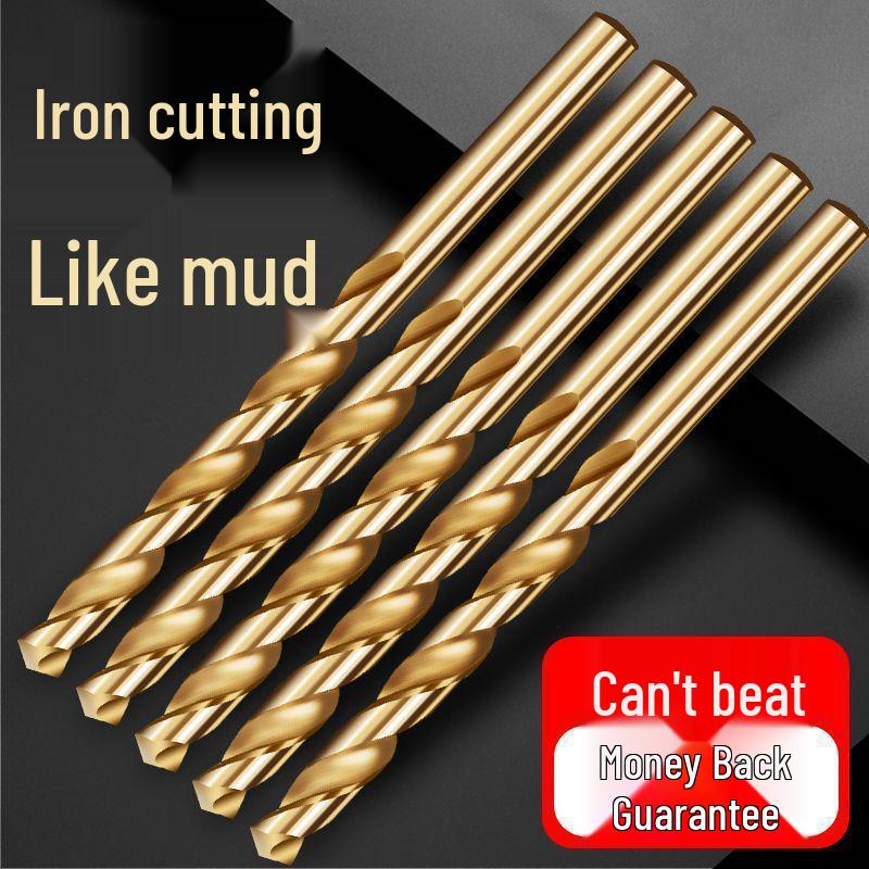 M43 Super Hard Stainless Steel Twist Drill Bit Set, 1-13mm, for Metal, Alloy, and Iron.
