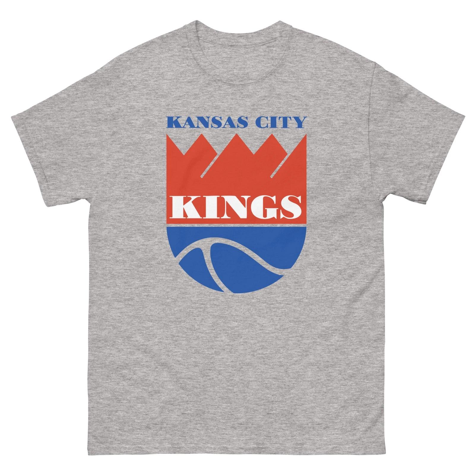 Kansas City Kings Basketball Graphic T Shirt Unisex classic tee XL