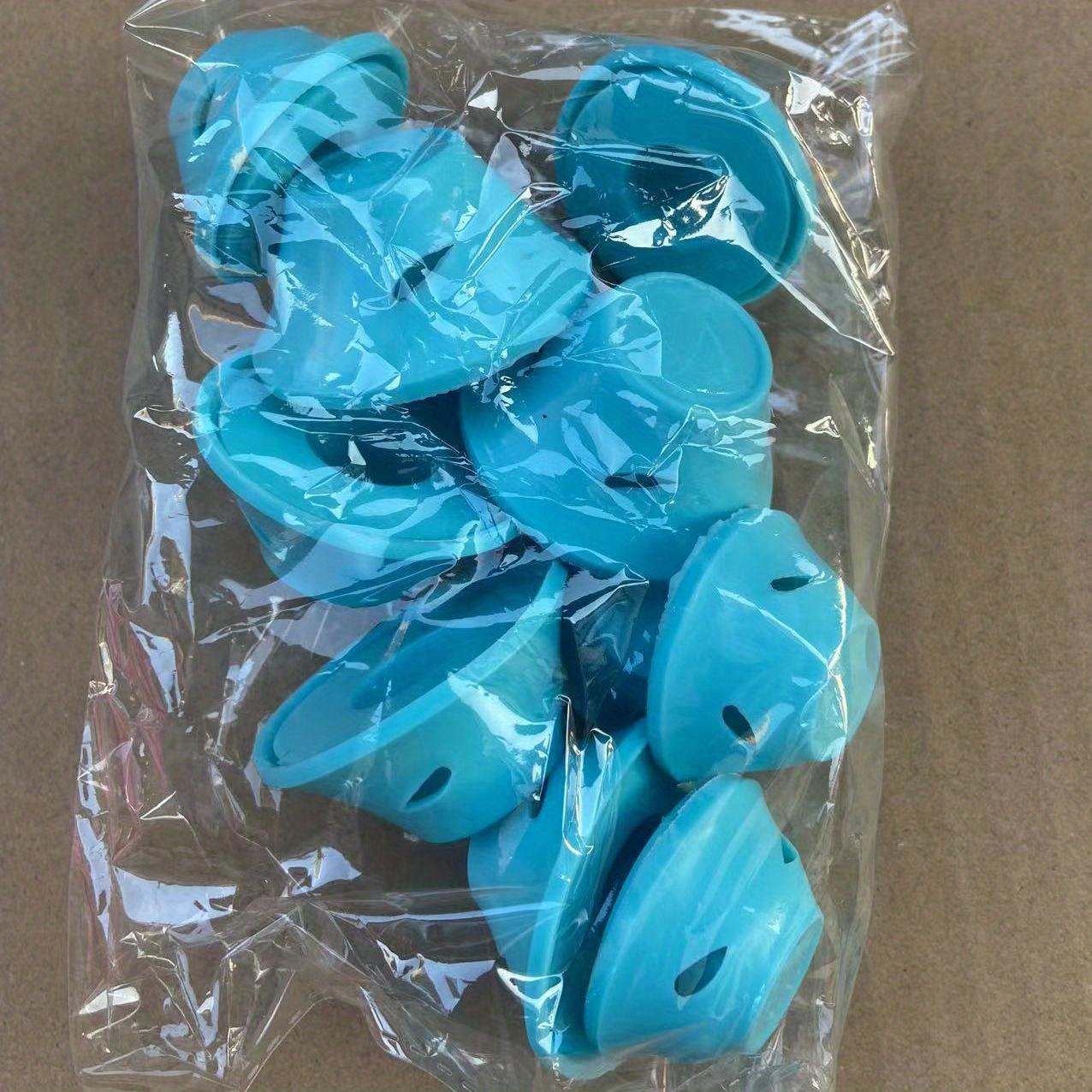 

10pcs/Set Soft Silicone Mushroom Hair Rollers DIY Lazy Styling Tools for Effortless Bouncy Curls Reusable Attractive Bell Shape