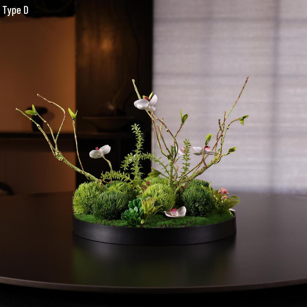 Luxury Chinese Artificial Flower Centerpieces for Large Round Dining Table
