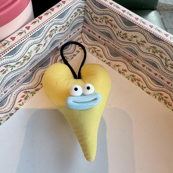 Large Mouth Cartoon Doll Keychain With Lanyard Bag Hanging Decoration