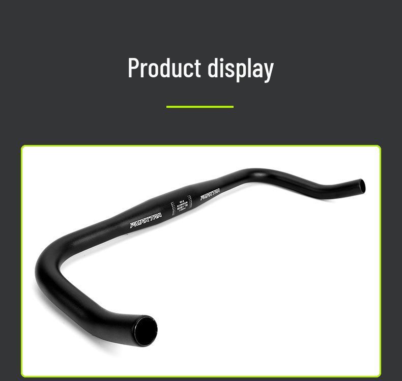 City Leisure Bullhorn Handlebars for Mountain and Fixed Gear Bikes, 31.8M/25.4 Road Bicycle Comfort