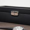 A-ITEM Watch Storage Case (Cowhide Leather) - Holds 5 Watches - Luxury Watch Case, Genuine Leather, Storage, Keeps Watches, Collection Case, Father's