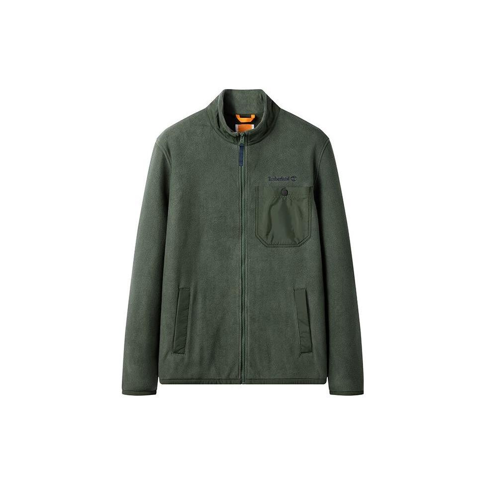 Timberland Jackets Men's Green Stand Collar Moderate Other A6NZ1-U31