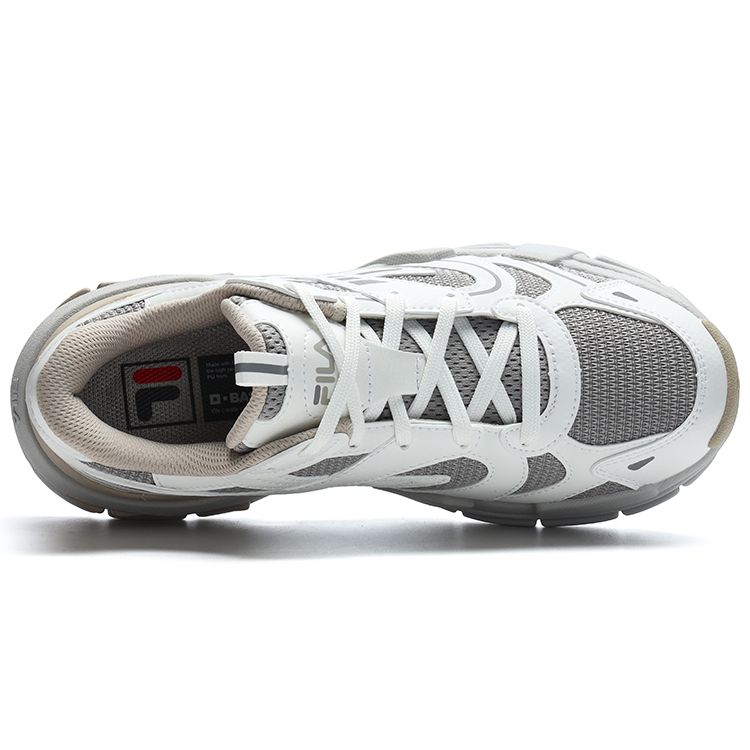 FILA Decoder Comfortable Low-Top Lifestyle Sneakers Women sneakers Gray White F12W312111FAB