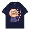 Funny Middle Finger Animated Meme T Shirt Unisex Unisex Clothing Cartoon Fashion Tshirts Summer Casual Loose Short Sleeve Tshirt