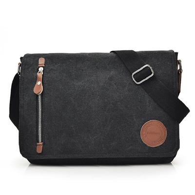 Hohe Qualität Tragen-beständig Leinwand männer Umhängetaschen Lässig Reise Lagerung Schulter Tasche Mode Einfarbig Umhängetasche Männlich