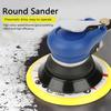 AT?9806 6" Air Random Orbital Sander Round Polisher Pneumatic Hand Sanding Tool