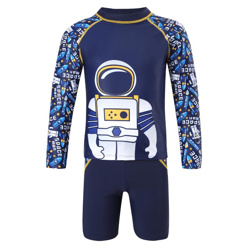 

Подростковый купальный комплект для мальчиков: Купальник и плавки раздельного стиля, издание Лето 2025 XL (105-120cm)