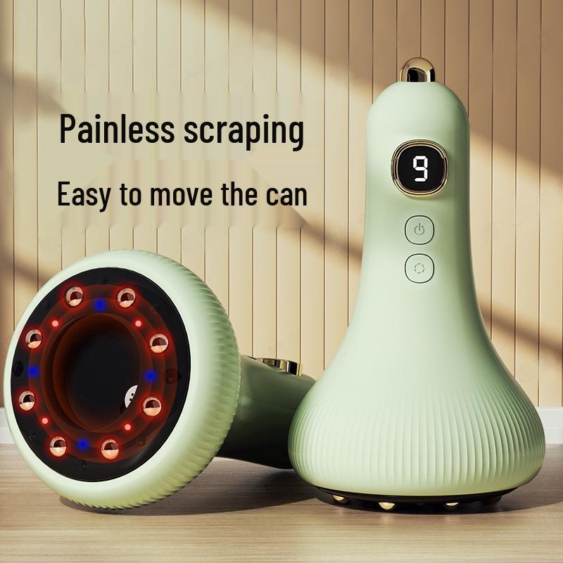 Smart Electric Gua Sha & Cupping Massager - Full Body Meridian Brush & Scraper