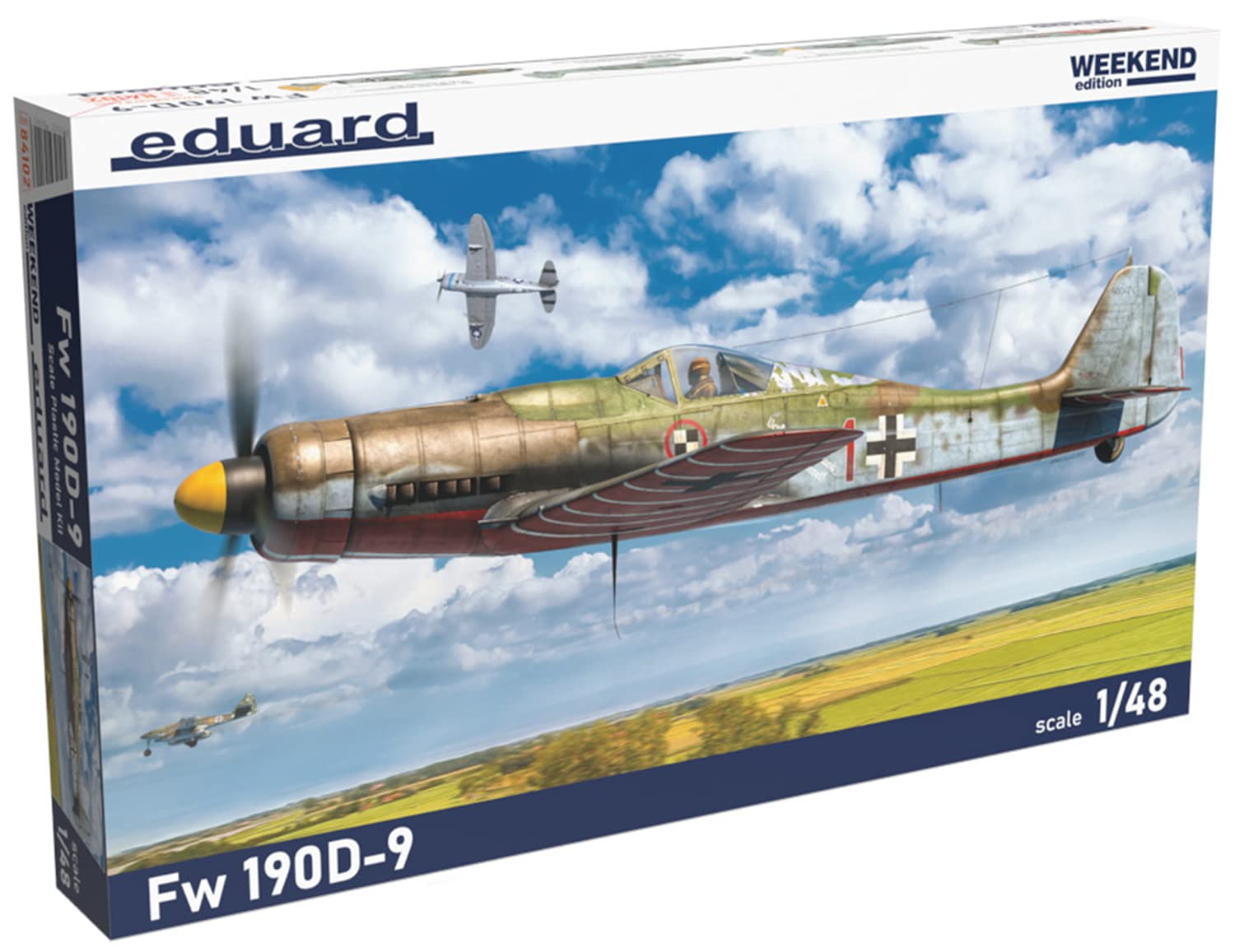

Eduard 1/48 Weekend Edition German Air Force Focke-Wulf Fw190D-9 Plastic Model Kit EDU84102