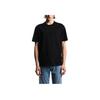 Emporio Armani Monochrome Logo Embellished Short Sleeve Plain Knit T-Shirt Men tops EM004593-AF10762-FC302