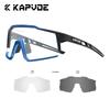Kapvoe Photochromic Hiking Eyewear Cycling Glasses UV400 MTB Clear Mountain Bike Bicycle Sunglasses for Men Women Sports Glasses