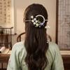Elegant Floral Hair Accessory Vintage Pearls Hair Sticks Gift Hanfu Hairpin  Festivals
