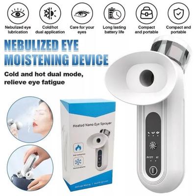 1PACK Rechargeable 3Modes Portable Eye Steamer Device 10ml Capacity for Dry Eyes Warm Compress Facial Mist Relief Dry Eyes Women Fashion Home Garden