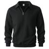Men S Half Zip Collar Pullover Sweatshirt For Spring Autumn