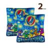 Home Decor Pillow Cover.  Linen Pillow Case 18x18 Inch. Grateful Dead