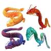 3D Articulated Chinese Dragon Long Chinese Dragon Ornament Joint Movable Dragon Model  Office