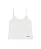 Nigaennikol Satin Cami Sleeveless Top_Ivory