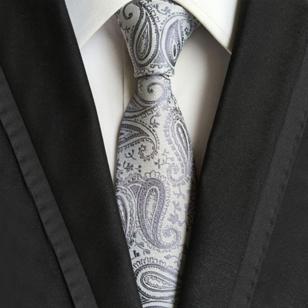 Business Men Necktie 8cm Floral Ties Fashion Neck Wear Party