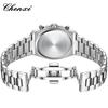 CHENXI Watch Man New Multi-functional Quartz Wristwatches Fashion Chronograph Date Moon Phase Luminous Steel Strap Men's Watches