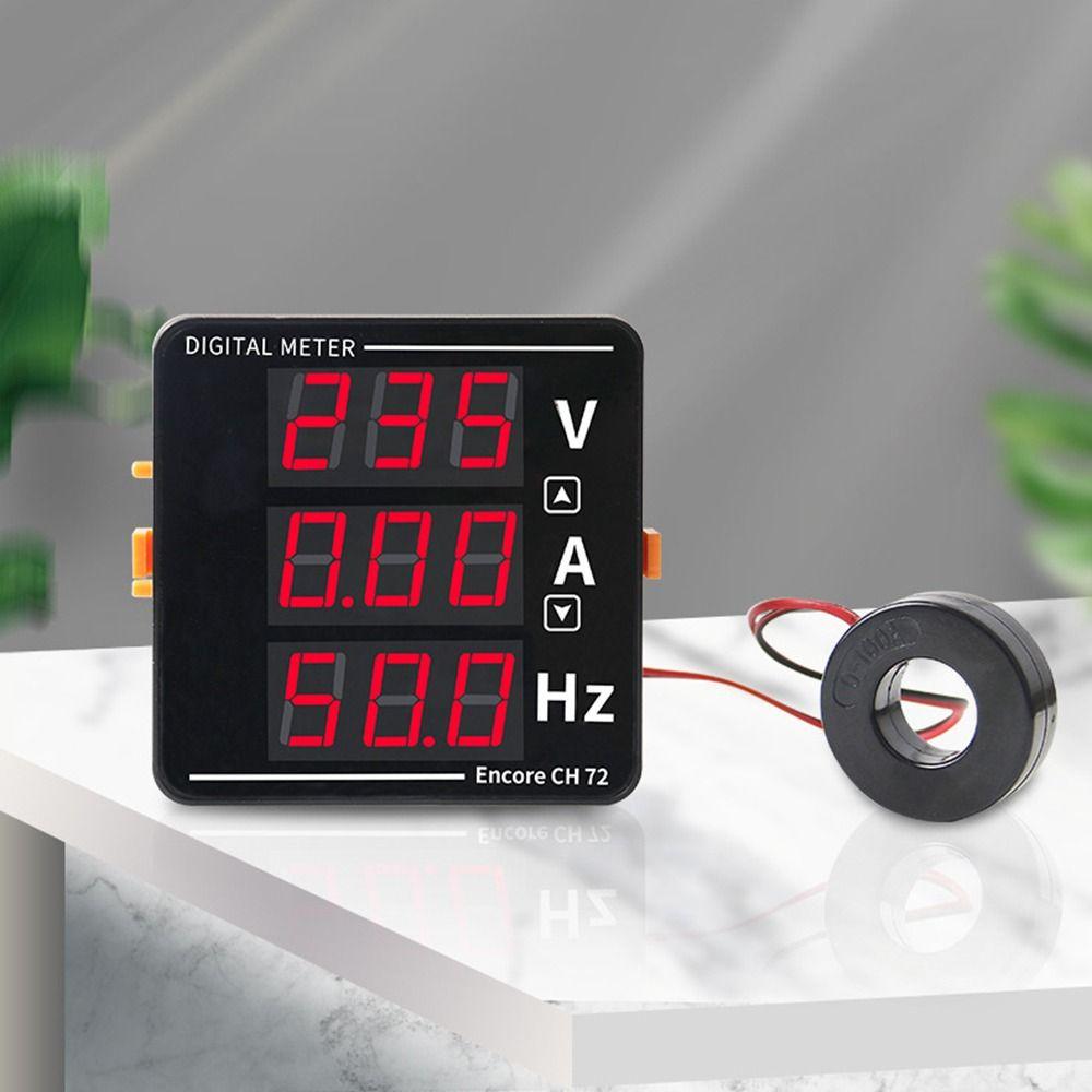 High Performances 3 in 1 Voltage Digital Meter LED Digital Display Combination Current Tester  Home