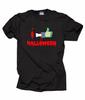 I Love Halloween T-Shirt Zombie Halloween T-Shirt