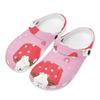Graphic Print EVA Clogs Women Men Easy Clean Lightweight Slip On Casual Shoes Soft Sole Summer Sandals Indoor Outdoor Wear