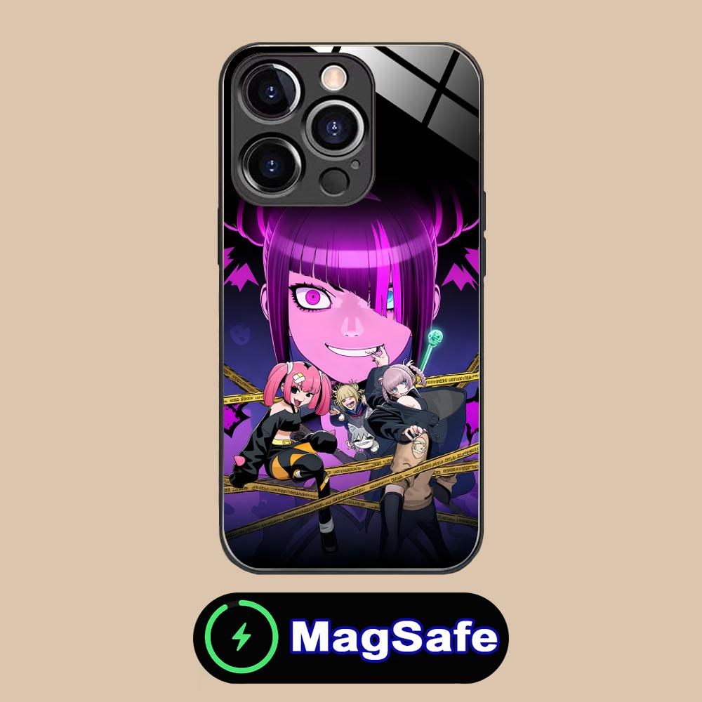 Gang of Stupid Girls Phone Case for iPhone 16 15 14 13 12 11 Pro Max Plus Mini MagSafe Glass Colour Protective Cover Smartphone