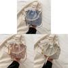 Minimalist Casual Water Bucket Bag With Drawstring Closure For Spring Street Fashion