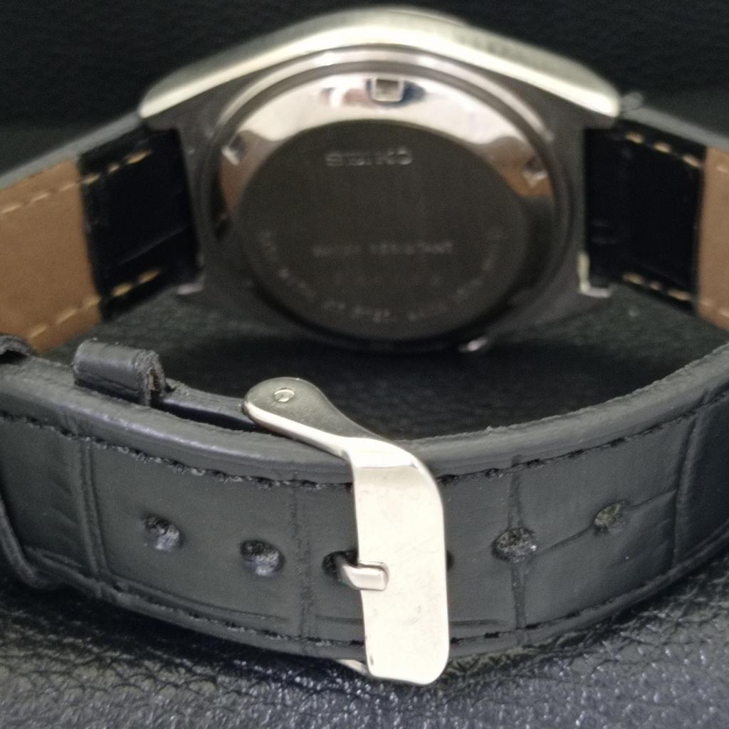 VINTAGE SEIKO 5 AUTOMATIC 7009A JAPAN MENS GREY COLOR DIAL WATCH a500114-2 R151a-a500114