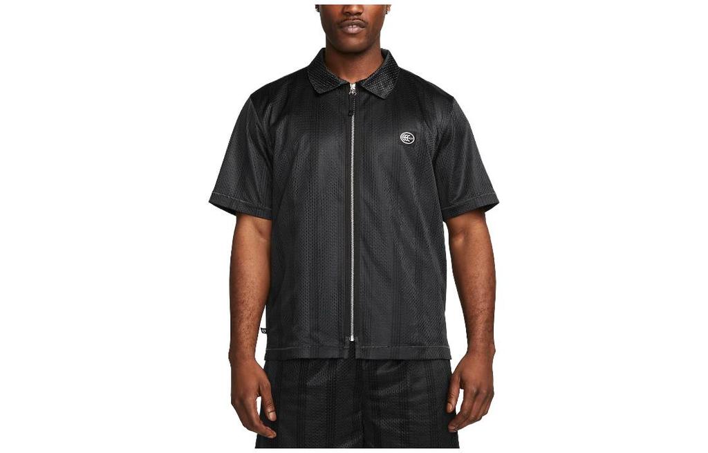 Nike T Shirts Men's Black Moderate Straight Fit