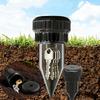 Realistic Sprinkler Head Key Hider - Waterproof Outdoor Key Storage Box for Garden & Yard, 4.5” Small Camouflage Safe for Spare Keys, Cash, Valua