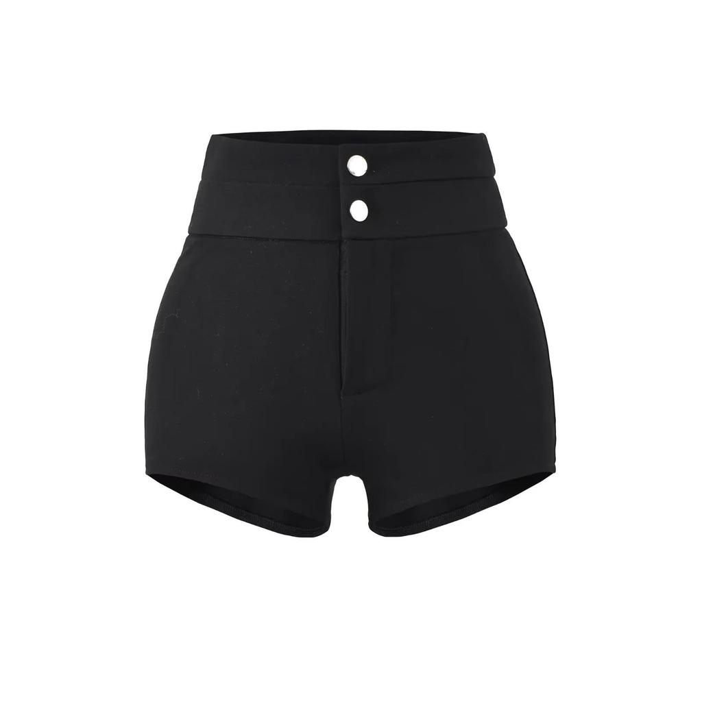 Pantalones Cortos Adelgazantes de Cintura Alta Pure Desire Primavera 2026: Pantalones Cortos Casuales de Moda, Versátiles y Realzadores de Cadera para Mujer