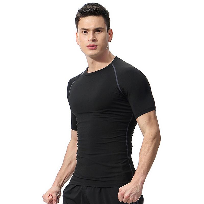 Men's Compression Shirts Quick Dry Fitness Gym t-Shirt Sport Bodybuilding Shirt Running Short Sleeve t-Shirts