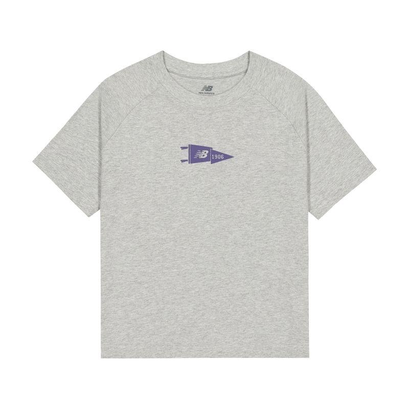 New Balance 1906 Raglan Sleeve T Shirt Women s Gray WT51918-AG S 155