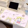 pink Mousepads kawaii Gamer Gaming Computer Mouse Pad S-Sailor Moons Oversized Desk Mat Extended Keyboard Pad Laptop Mouse Pads