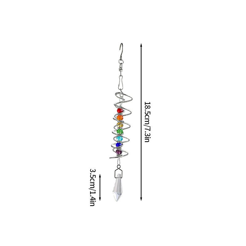 44mm Heart Love Wind Chime Window Outdoor Garden  Crystal Hanging Pendant Suncatcher Diamond Prisms Pendants Home Decoration