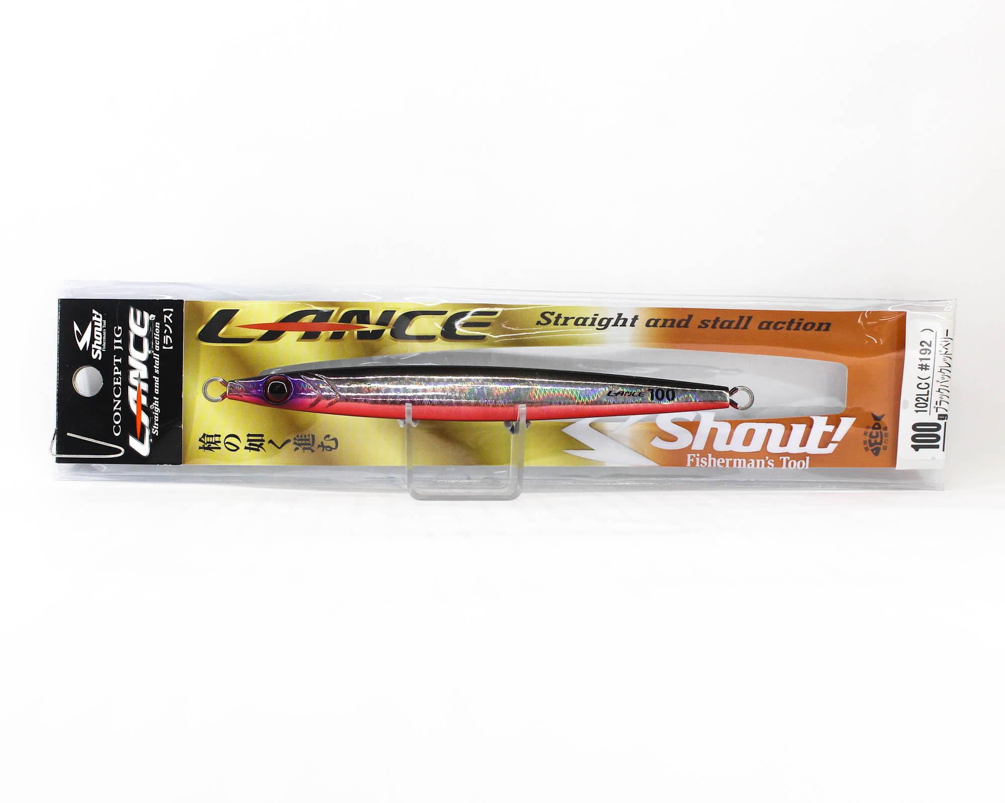 

Shout 102-LC Metal Jig Lance Slow Fall Long 100 grams 192 (5214)