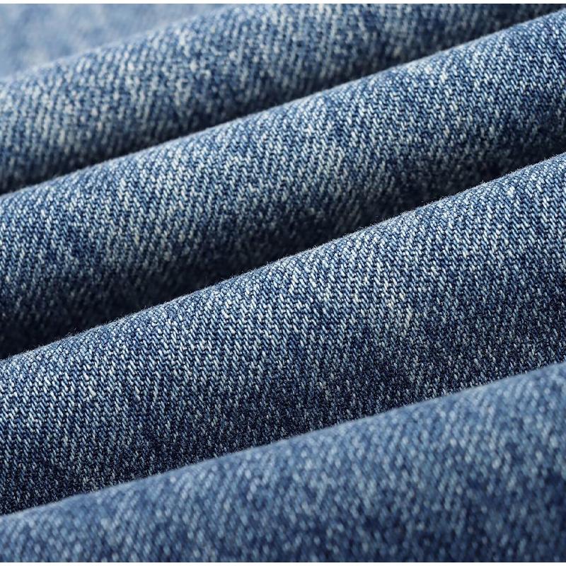 Jeans Women 2025 Fashion Spring New Arrivals All-match Basic Trousers Asymmetric Double Breasted Waist Wide Leg Jeans