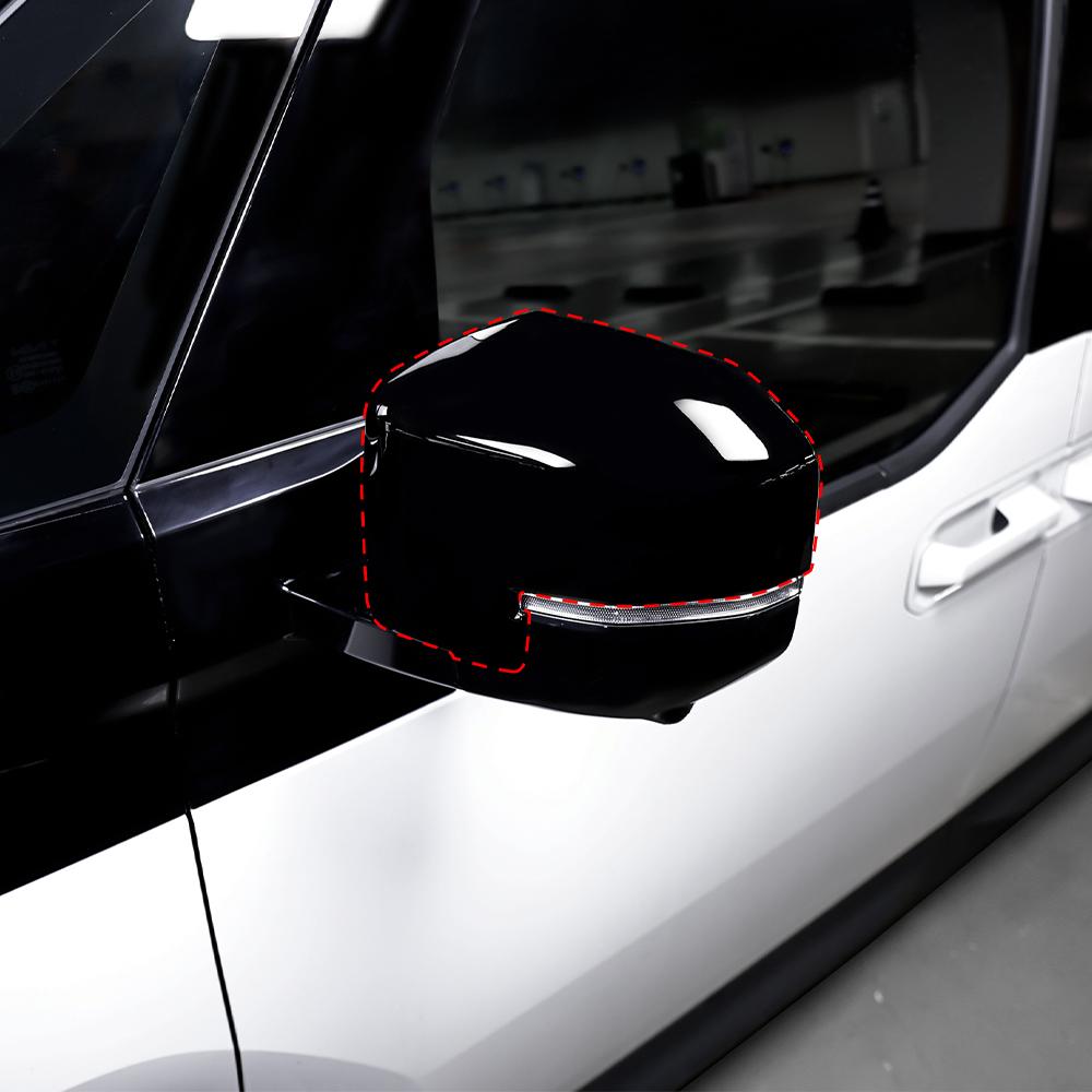 2Pcs ABS Side Mirror Cover Frame Decorative Trim For KIA PV5 2025-2026 LHD RHD Exterior Upgrade Auto Styling Accessories