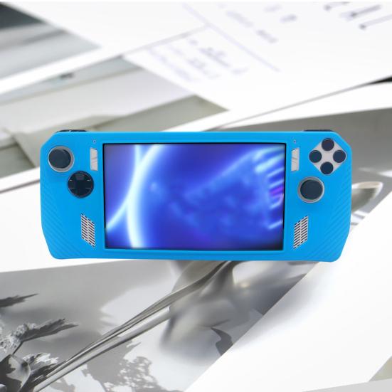 Handheld Game Console with Bracket Enhanced Gaming Experience Drop-resistant Anti-slip Texture Protective Case for ROG ALLY