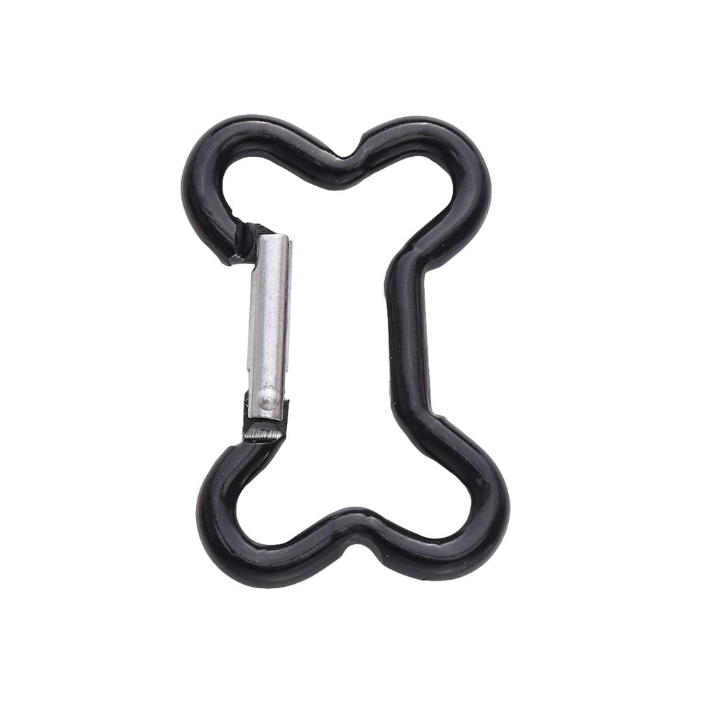 1pc Mountaineering Buckle Love Star Buckle D-Shaped Buckle Color Backpack Buckle Aluminum Keychain DIY Accessories