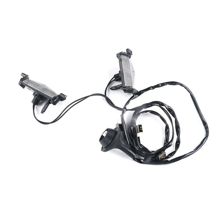 For 2009-2013 Mazda 3 2011-2013 Mazda 2 Rear Trunk License Plate Lamp Light Unit