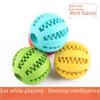 Dog Food-Leaking Chew Ball: Interactive, Educational, and Teeth-Cleaning Watermelon Toy.